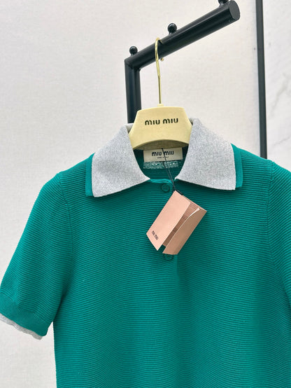 mi 25ss knit polo shirt