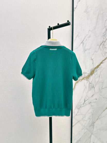 mi 25ss knit polo shirt