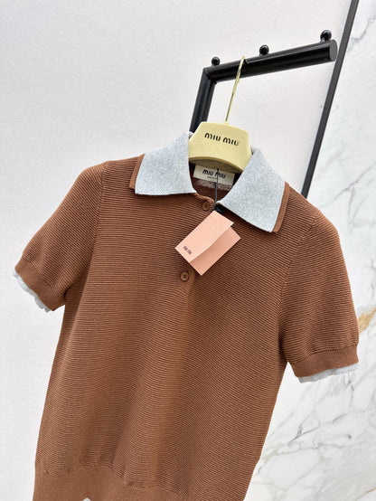 mi 25ss knit polo shirt