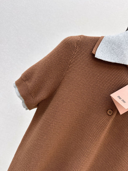 mi 25ss knit polo shirt