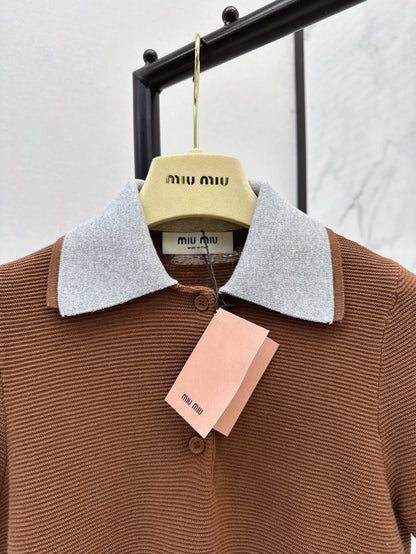 mi 25ss knit polo shirt