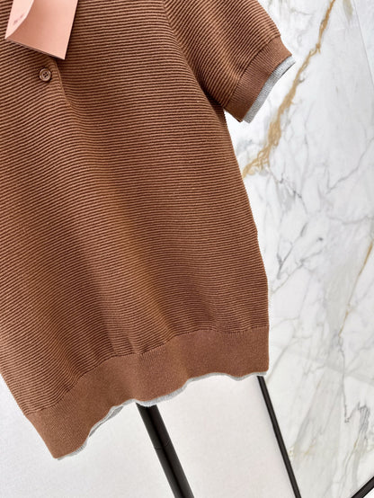 mi 25ss knit polo shirt