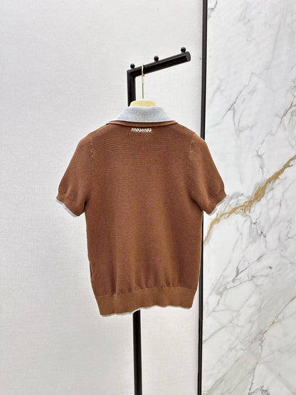 mi 25ss knit polo shirt