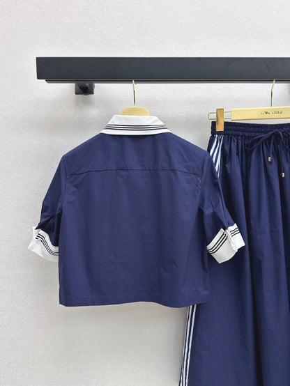 Miu 25ss jacket skirt set