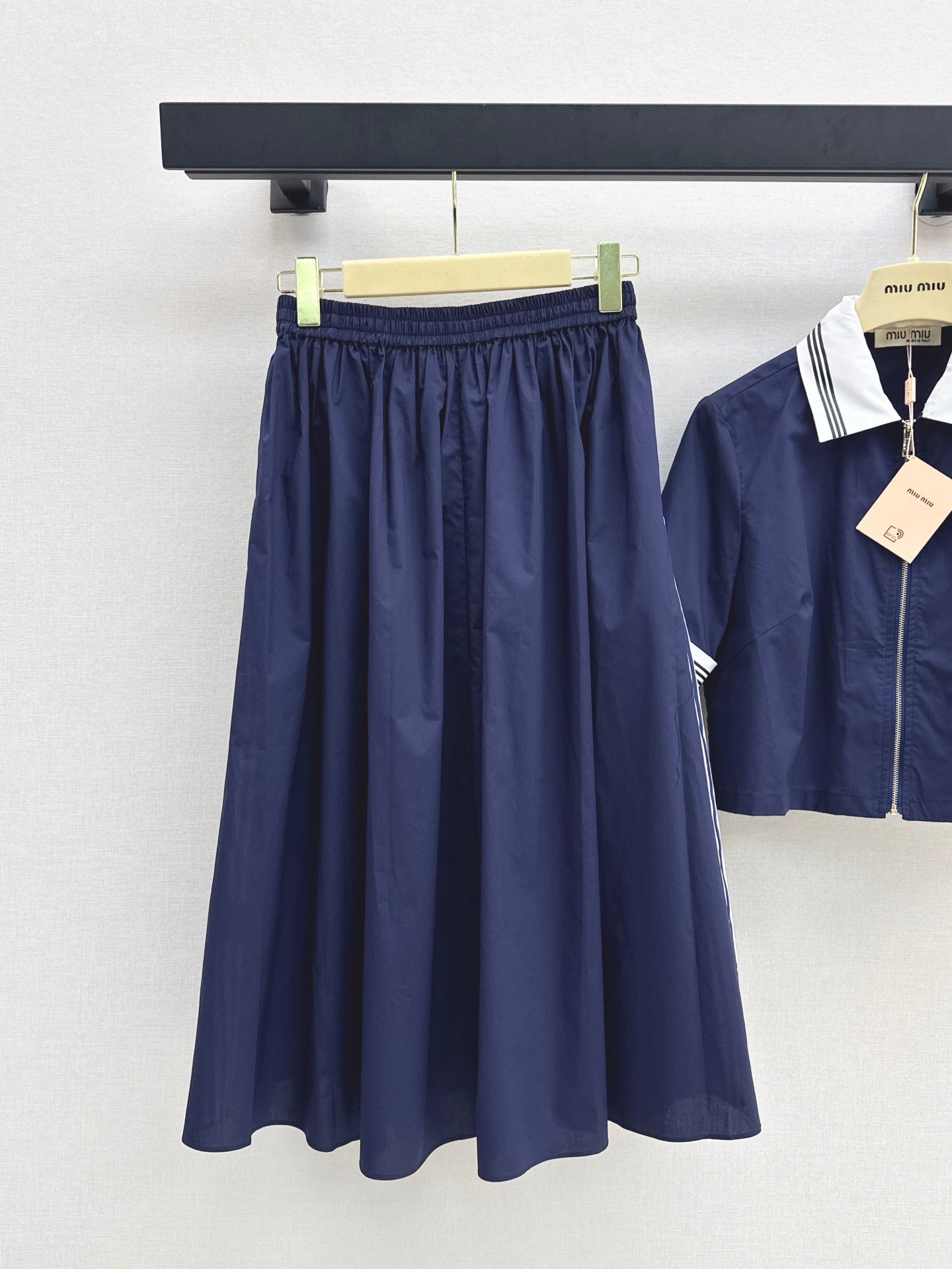 Miu 25ss jacket skirt set