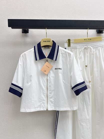 Miu 25ss jacket skirt set