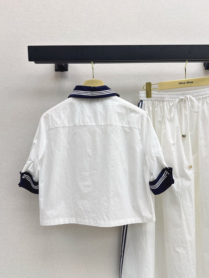 Miu 25ss jacket skirt set