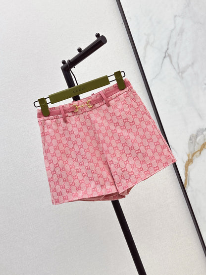 G 25ss jacquard short
