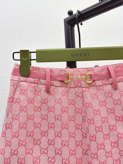 G 25ss jacquard short