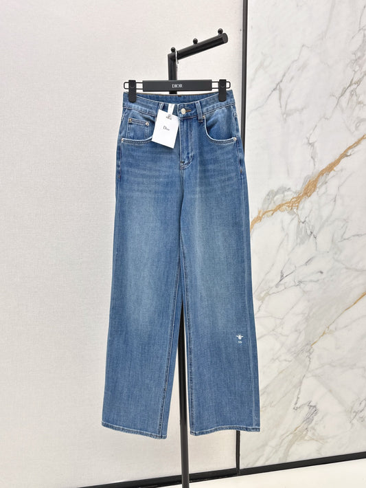 D 25ss embroidered jeans