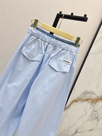 Mi 25ss wide-leg pants