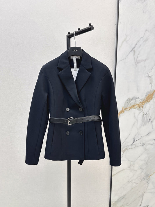 Di 25ss belt blazer