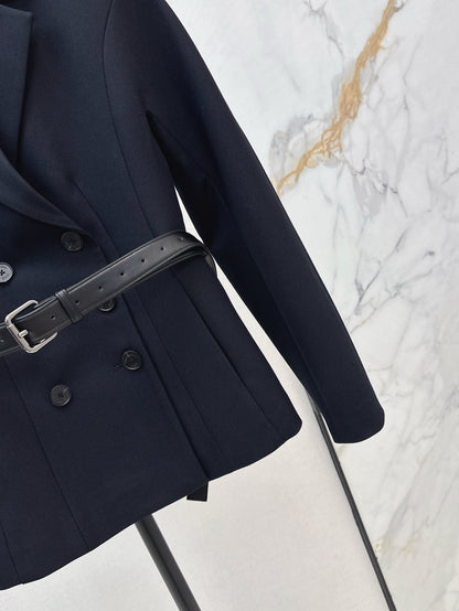 Di 25ss belt blazer