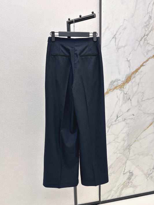 Di 25ss buttons suit pants