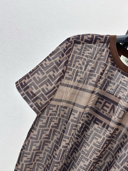 Fe 25ss jacquard t-shirt