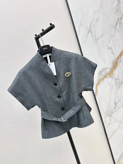 CD 25SS V-neck jacket