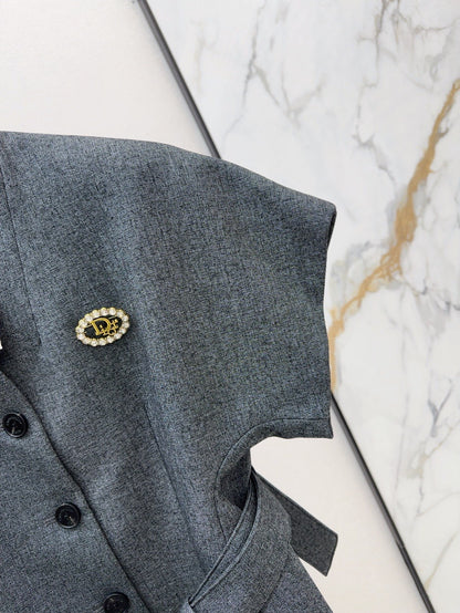 CD 25SS V-neck jacket