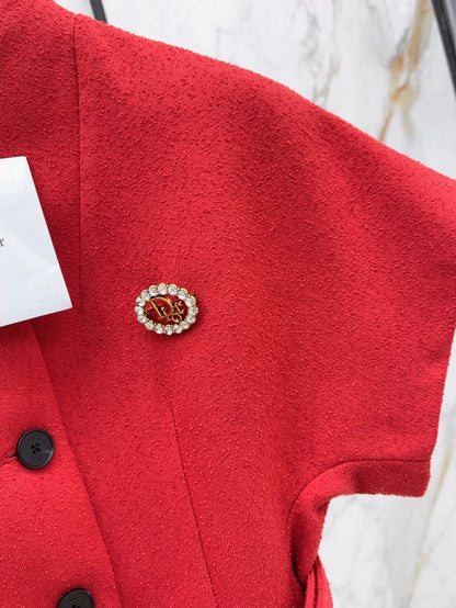CD 25SS V-neck jacket