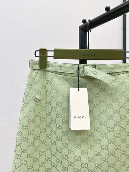 G 25SS jacquard skirt