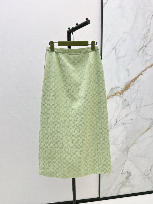 G 25SS jacquard skirt