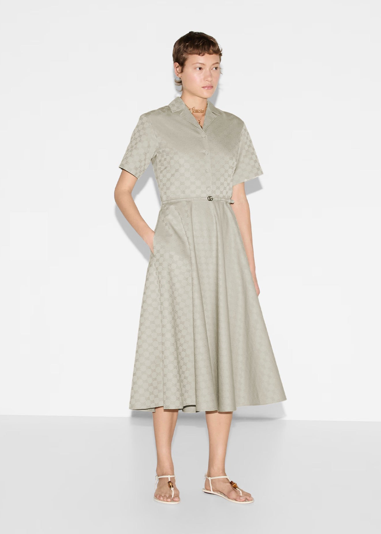 G 25SS jacquard dress