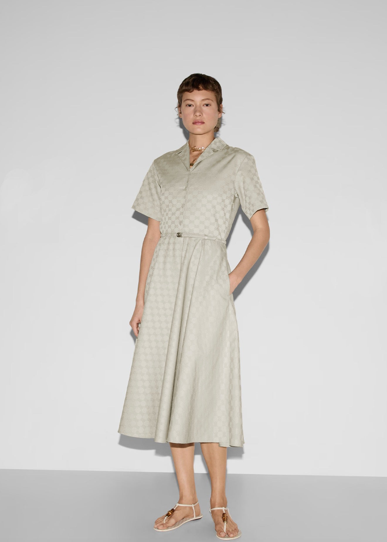 G 25SS jacquard dress