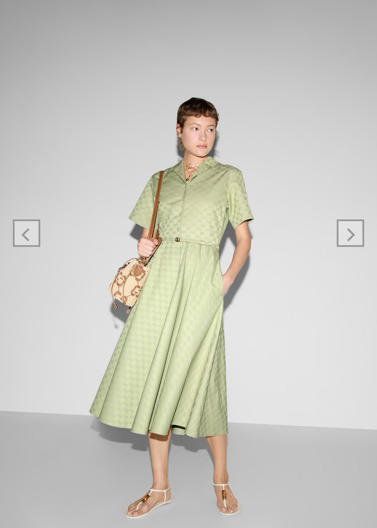 G 25SS jacquard dress