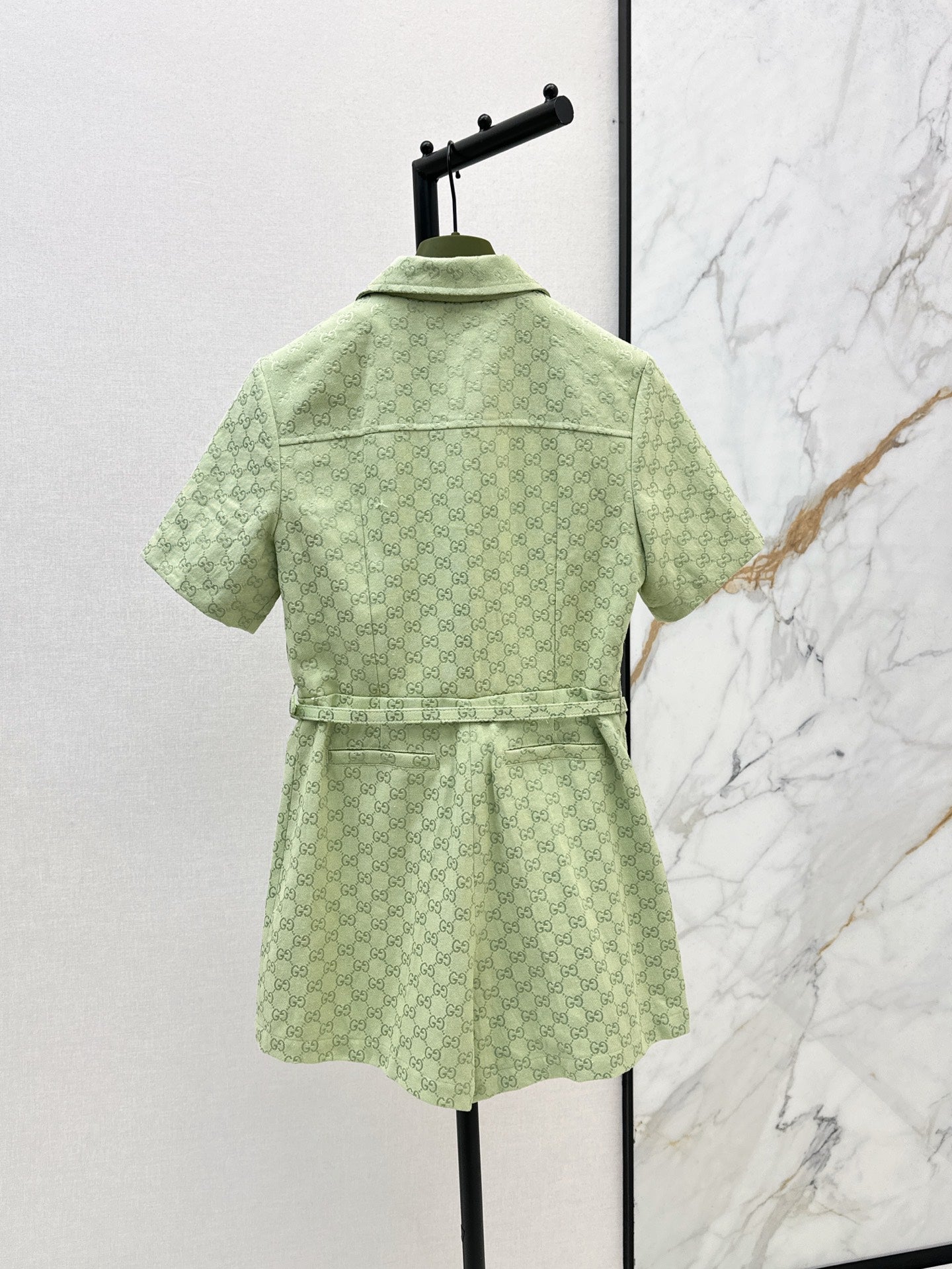 G 25SS jacquard jumpsuit