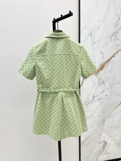 G 25SS jacquard jumpsuit