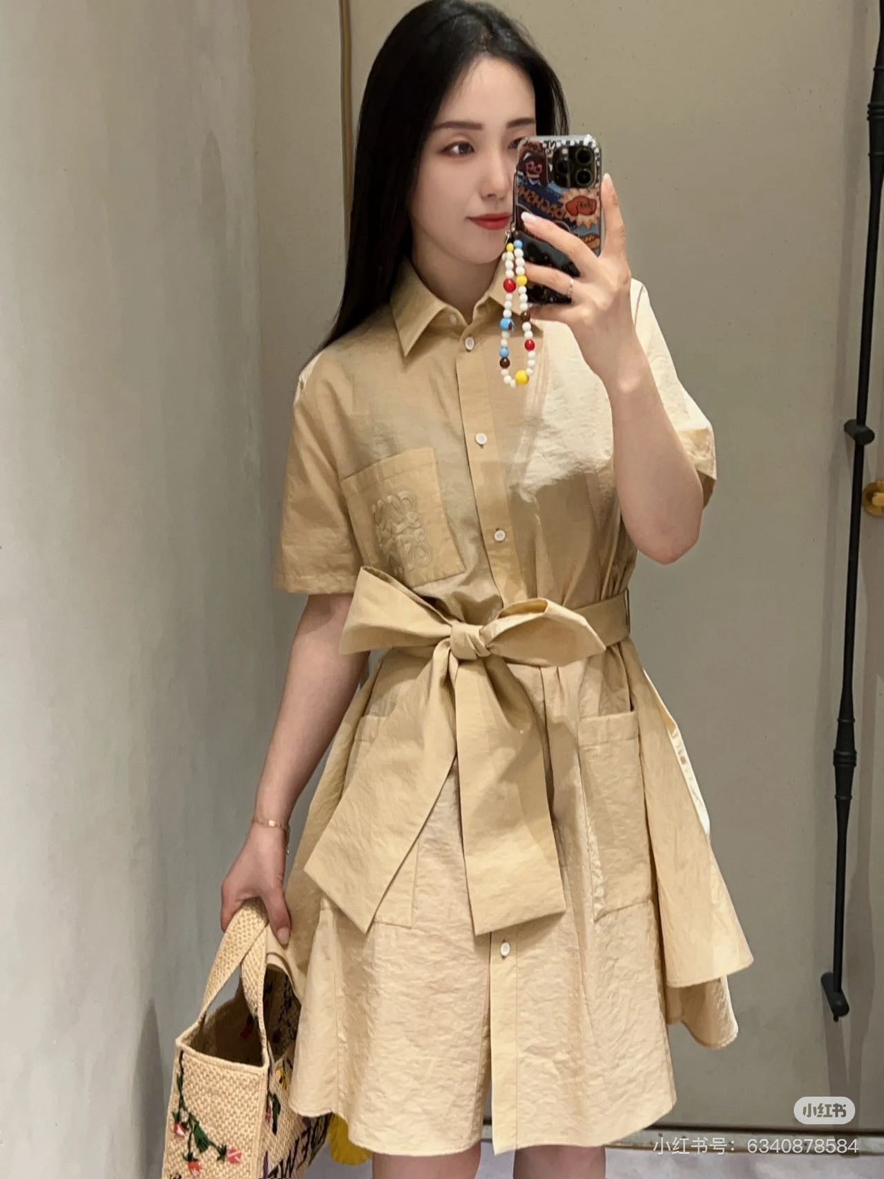 Loe 25SS shirt dress