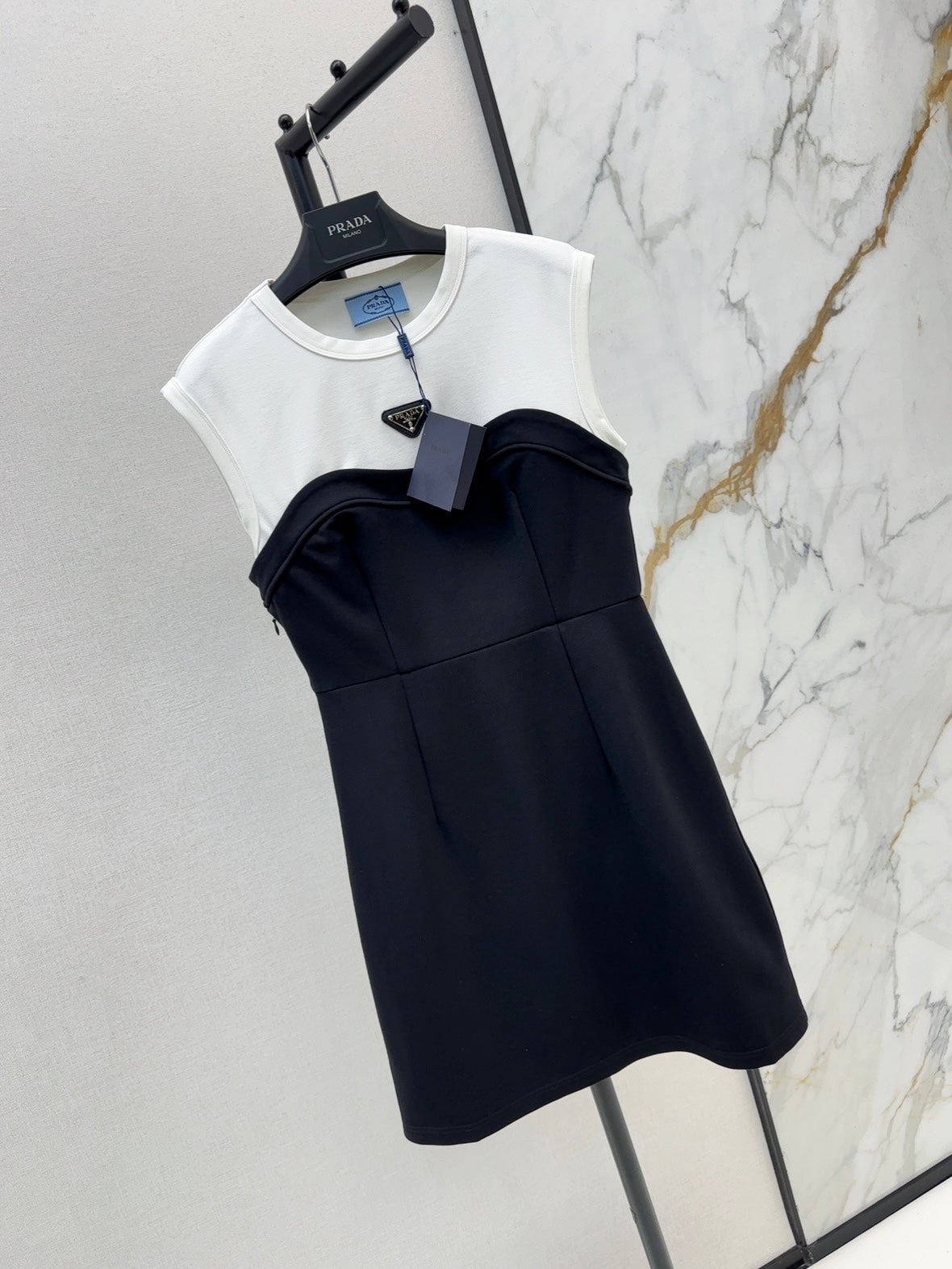 Pr 25SS Colorblocked dress