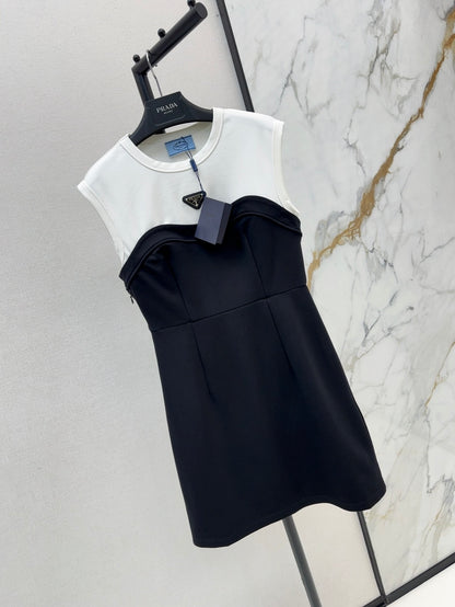 Pr 25SS Colorblocked dress