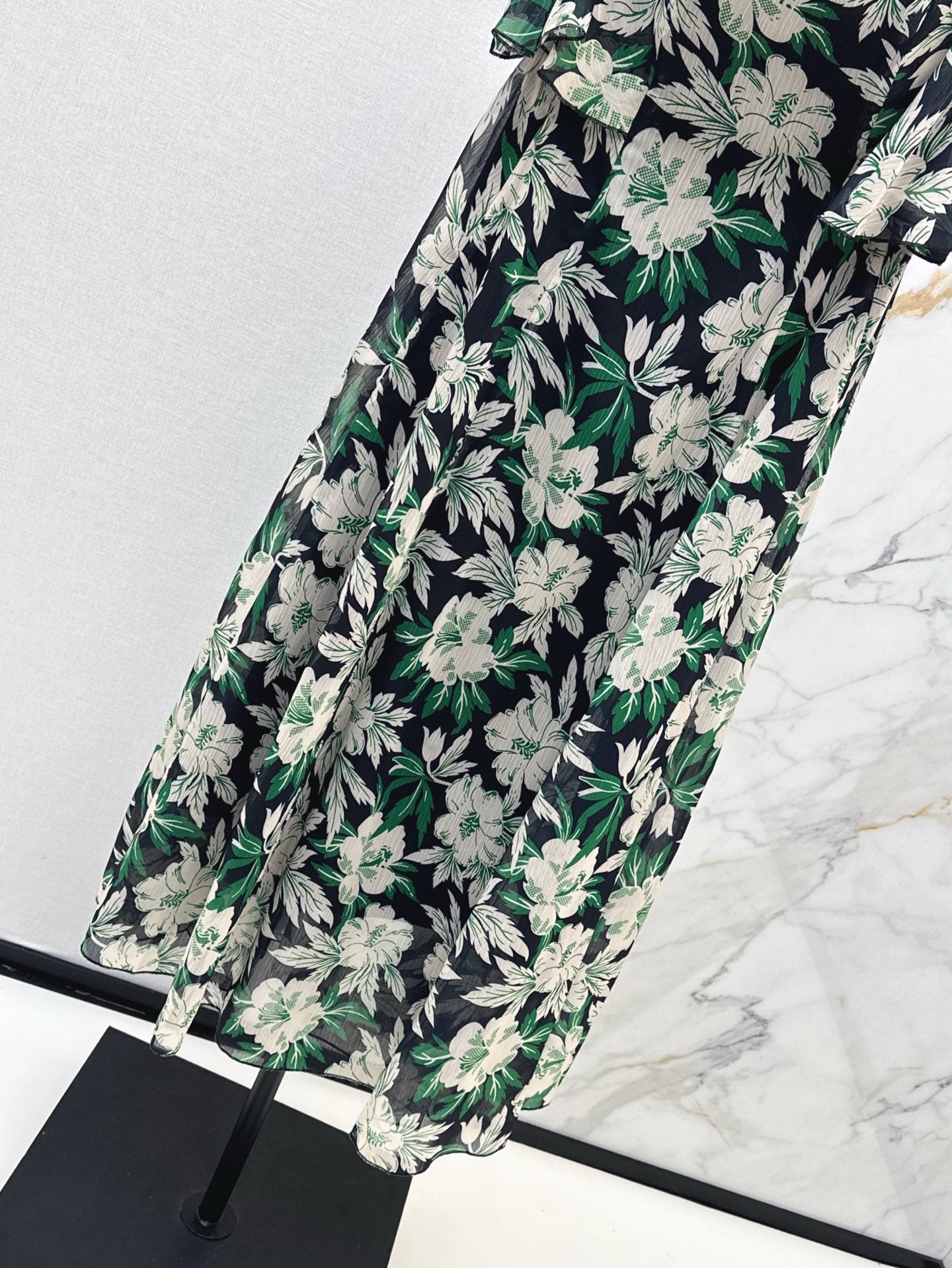 Lo 25ss print slip dress