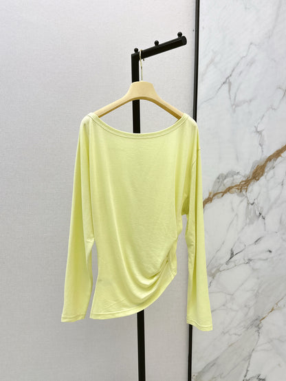 Mi 25ss off-shoulder shirt