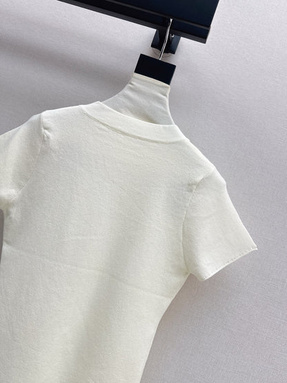 ral 25ss V-neck knit shirt