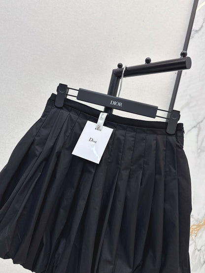 CD 25SS pleated skirt