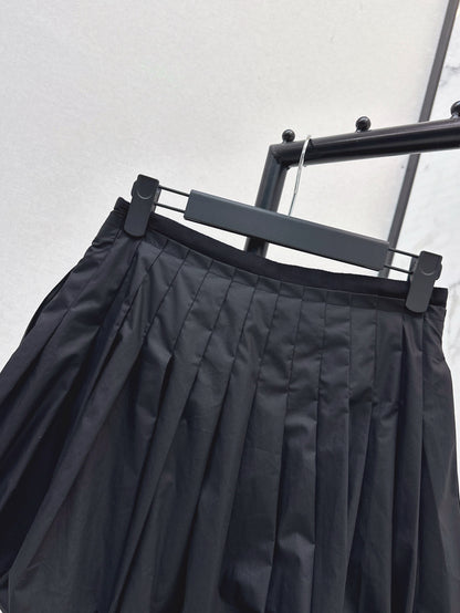CD 25SS pleated skirt