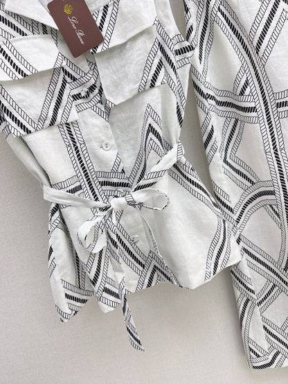 Lo 25ss linen suit