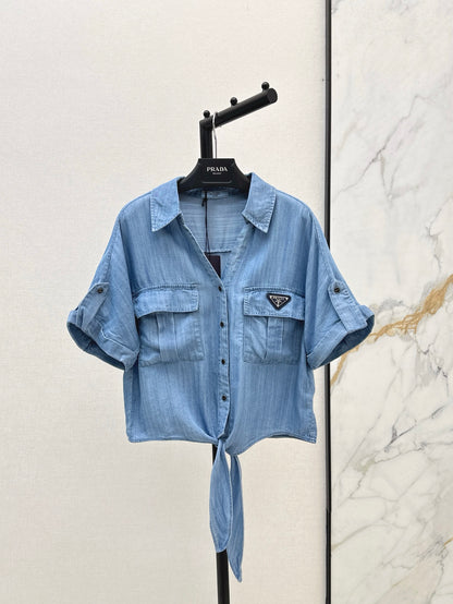 Pra 25ss denim shirt