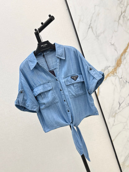 Pra 25ss denim shirt