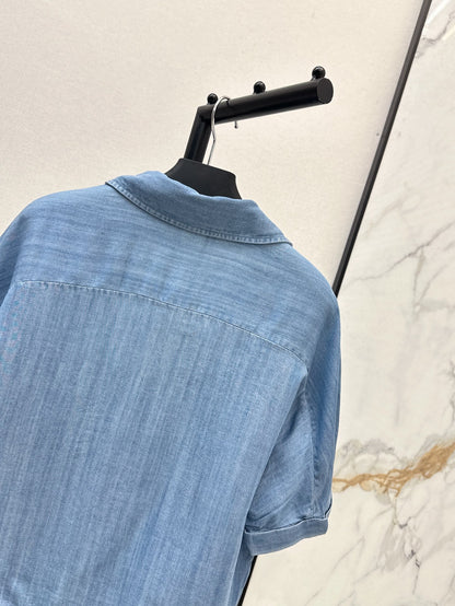 Pra 25ss denim shirt