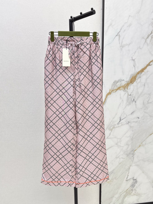 Gu 25ss Silk pants