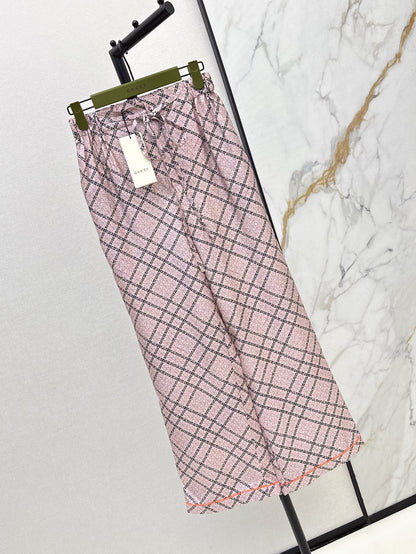 Gu 25ss Silk pants