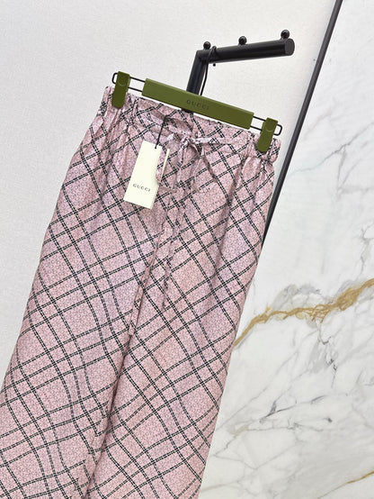 Gu 25ss Silk pants