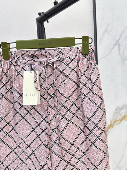 Gu 25ss Silk pants
