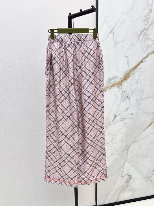 Gu 25ss Silk pants