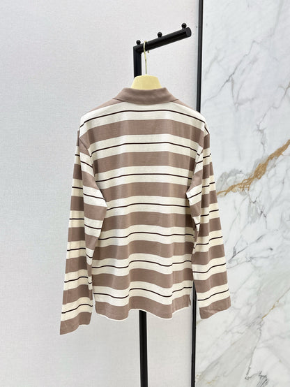 Miu 25ss stripe shirt