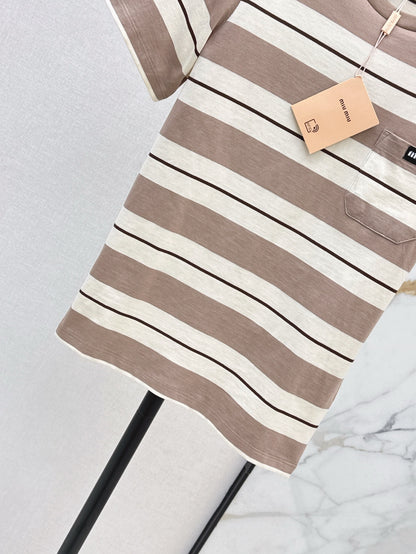 Mi 25ss stripe t-shirt