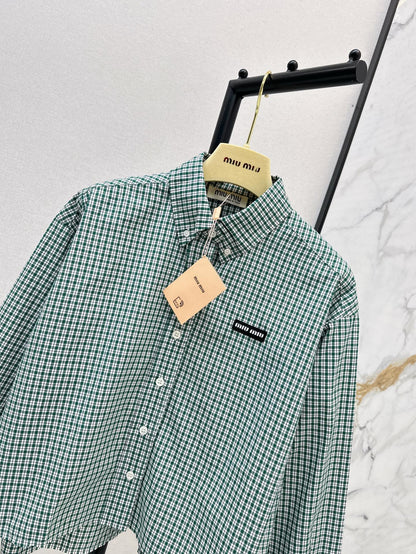 Mi 25ss embroidered shirt