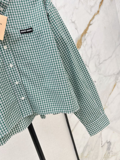 Mi 25ss embroidered shirt